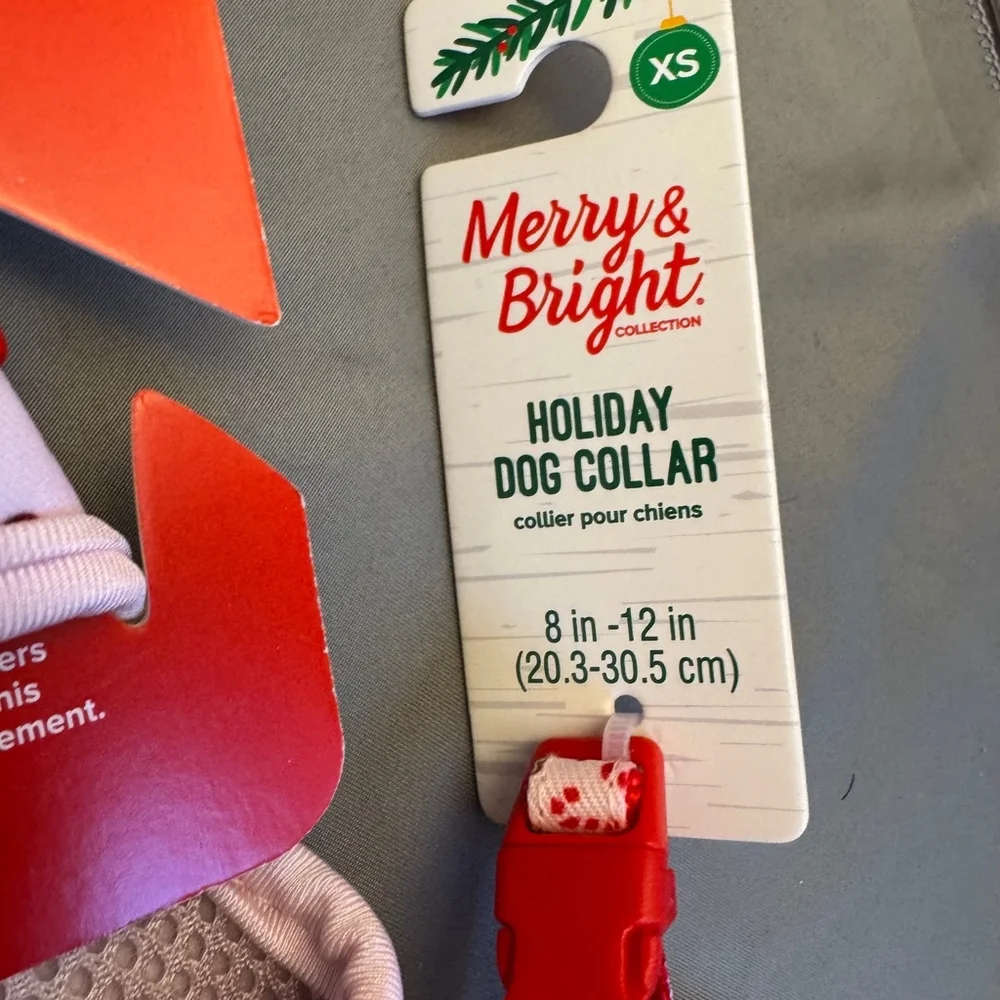 Holiday Cat Harness, Leash, Collar Matching Set Christmas XS NWT Kitty Set - Picture 4 of 5
